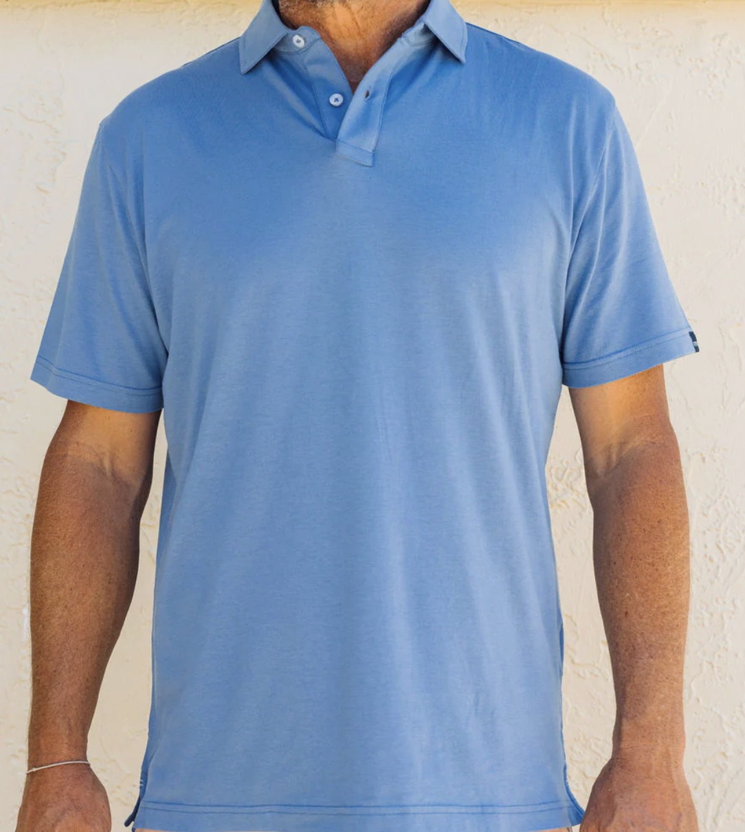 Live Forever Golf - Soft Landing Natural Performance polo | Pebblehurst